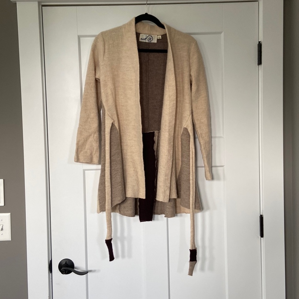 Chic Anthropologie wool sweater/jacket- XS